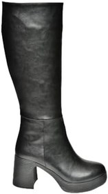 Resim fox SHOES T282099909 Kalın Topuklu Kadın Çizme 