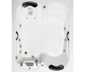 Resim Sacramento Jakuzi 180x153, h55 Bonus Hidromasaj Sistemli Küvet (Gövde + Metal ayak + Ön panel) 