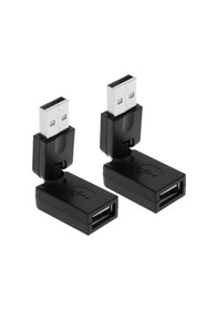 Resim Usb M To Usb F Köşe Aparatı Hdx1357 Saga Ve Sola Eğilir 1 Adet 
