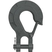 Resim Hightower Universal Vinç Kancası, Dövme Çelik Gri Kaplama Arka Vinç Kancası 
