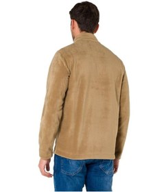 Resim Şensel, Erkek Polar Mont, Bej -99E411- Cepli,Fermuarlı,Outdoor 