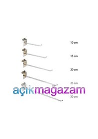 Resim Açıkmağazam Alüminyum Kanallı Kanal Pano Kanca 10-15-20-25-30 Cm (320666770) 