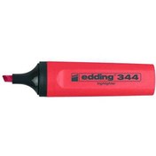 Resim Edding E-344 Kırmızı Nar Çiçeği Fosforlu Kalem 