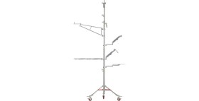 Resim Falcam Geartree Tekerlekli Profesyonel Stüdyo Boom Stand 2788 