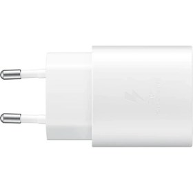 Resim Samsung Galaxy S20 Fe 2022 Type-C Fast Şarj Adaptörü 25W Beyaz 
