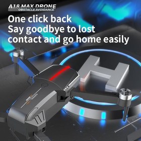 Resim C13S Fırçasız Mini Drone Optical Flow Stabilizasyon WiFi FPV Canlı Görüntü Engel Sensörlü Katlanabilir Uzaktan Kumandalı Drone Headless Mod 