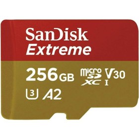 Resim Sandisk Extreme 256gb 190/130mb/s Microsdxc Uhs-ı A2 V30 4k Kamer 