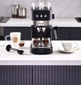 Resim HOMEND Coffeebreak 5011H Süt Köpürtücülü, 15 Bar Basınçlı Espresso Makinesi, 1100W 1,2L 
