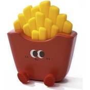 Resim Fastbuy Sevimli Şarj Edilebilir Patates Kızartması Lamba, Kırmızı, Uv5k6t Başucu Gece Lambası Kırmızı 