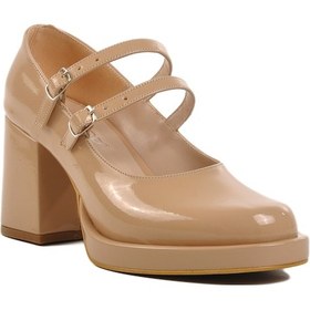 Resim Aspor Ten Platform Topuk Kadın Abiye Ayakkabı Çok Renkli 