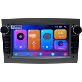 Resim Oto Multimedya Opel Vectra C Gri Unı - Ty / 2 Gb Ram 32 Gb Hdd / 7 Inch Ekr. Carplay And. 13 Double Teyp - Navigasyon Cihazı Myw 