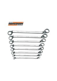 Resim Mannesmann 140-08 Dın Yıldız İki Ağız Anahtar Takımı 8 Parça N11.1797 