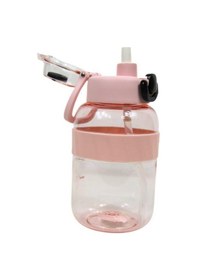 Resim Shotay Pipetli Su Matarası Tritan Pembe 1000ml Pembe 