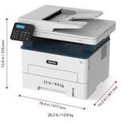 Resim TREND Xerox B225V_DNI Yazıcı-Tarayıcı-Fotokopi Çok Fonksiyonlu Lazer Yazıcı Wireless-Network 34 PPM 