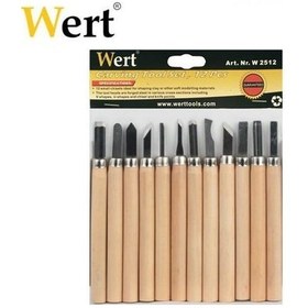 Resim Wert 2512 Ahşap Oyma Bıçak Seti 12 Parça Ağaç Oyma Hobi 