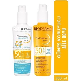 Resim Bioderma Photoderm Aile Boyu Sprey Güneş Kremi Paketi 