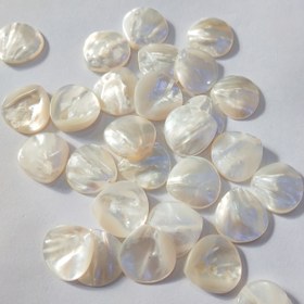 Resim 10 adet Doğal Taze Deniz Kabuğu Şansları, Beyaz Fan Şekilli Delikli, DIY Takı Yapımı Malzemeleri Kolyeler ve Küpeler için, Bahar/Yaz El Yapımı Boncuklar, Takı Yapımı için Kabuk Şansları 