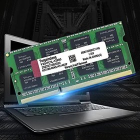 Resim Yongxinsheng 8GB Kit (2 x 4GB) DDR3L/DDR3 Ram 1600MHz PC3L-12800S Sodimm Taşınabilir Bellek 204 Pinli CL11 Non-vb Arabelleksiz 1,35 V / 1,5 V 2Rx8 Dual Rank Dizüstü Bilgisayar Bellek Apple Mac Macbook iMac için 