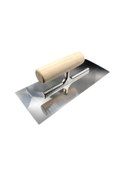 Resim Zcjb 0.7mm Kalınlık Paslanmaz Çelik Bıçak Ahşap Saplı Sıva Malası Spatula -121498 