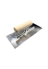 Resim Zcjb 0.7mm Kalınlık Paslanmaz Çelik Bıçak Ahşap Saplı Sıva Malası Spatula -121498 