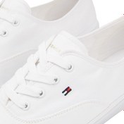 Resim Tommy Hilfiger Essential Kesha Lace Vulcanized Kadın Sneaker Beyaz 