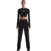 Resim On Focus Tech Sweatpants Kadın Siyah Koşu Eşofmanı 