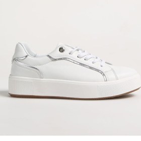 Resim Hush Puppies Beyaz Kadın Deri Sneaker LANCE 