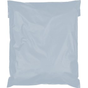 Resim Cepsiz Gri Kargo Poşeti 24x30+5 cm - 100 Adet 