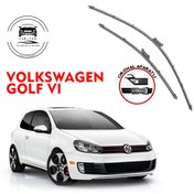 Resim Volswagen Golf 6 Silecek Seti Araca özel orjinal aparat 600-480mm 