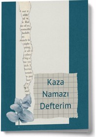 Resim 1 Yıllık Kaza Namazı Defterim - Mavi Çok Renkli 