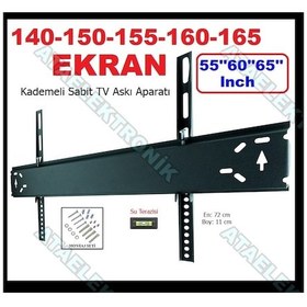 Resim 140 Ekran 55'' Inch İnch İnç Lcd Led Tv Sabit Duvar Askı Aparatı 