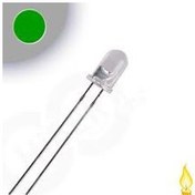 Resim 5mm Yeşil Mum Led 