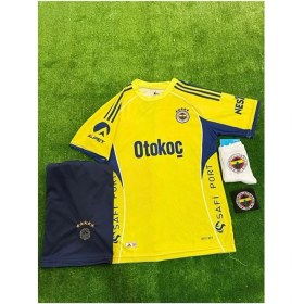 Resim Fenerbahçe 2026 Sezonu Deplasman Sarı # Y.en-Nesryı # Çocuk Forması 
