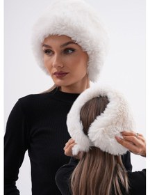 Resim Peluş Bandana Şapka 