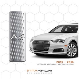 Resim intakrom Audi A4 Krom Ayak Dinlendirme Pedalı - 2015 - 2018 