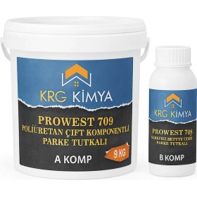 Resim Poliüretan Çift Komponentli Parke Tutkalı (9+1) 