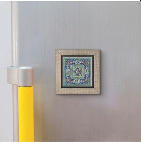 Resim İtalyan Deseni Baskılı Mdf Magnet 7x7 277 