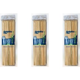 Resim Dolphin Bambum Ahşap Çöp Şiş 25 cm 3 x 100'lü 