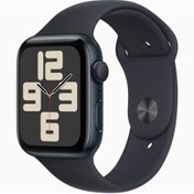 Resim Apple Watch SE GPS 44 mm Alüminyum Kasa ve Spor Kordon 