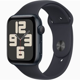 Resim Apple Watch SE GPS 44 mm Alüminyum Kasa ve Spor Kordon 