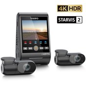 Resim Viofo A229 Pro 3 Kameralı Ön İç Arka 4K-2K-1080p HDR Sony Starvis 2 Wi-Fi GPS’li Araç Kamerası Viofo