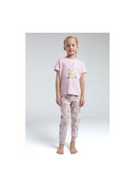 Resim Rolypoly Kız Çocuk Pembe Pijama Takımı Rp3625-c-v1 Pembe 