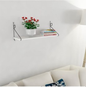 Resim Decormet Seramoni Raf Seti 1 Raflı 200 720 Beyaz Beyaz 