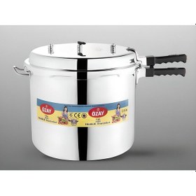 Resim Özay Sanayi Tip Düdüklü Tencere Düdüklü 25 Lt Gri 