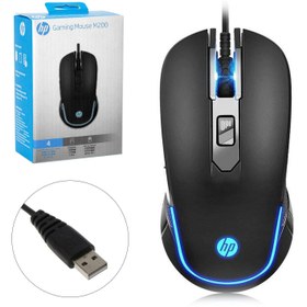 Resim HP-M200 Kablolu Oyuncu Mouse 2400 Dpi Ledli 