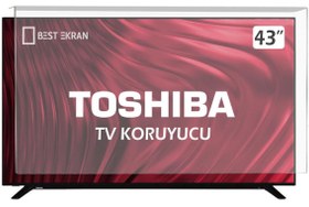 Resim Toshiba 43\ inç 108 cm Tv Ekran Koruyucu Paneli 