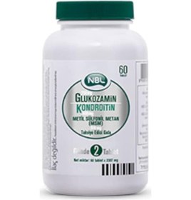 Resim Nbl Glukozamin Kondroitin Msm 60 Tablet 