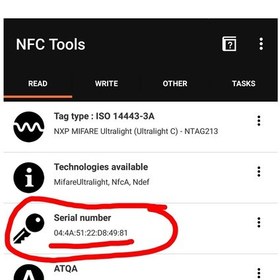 Resim Nfc 213 Kart 13.56Mhz Ntag213 Nfc 0.8Mm İnce Kart. 144B Kapasite. 20 Adet 