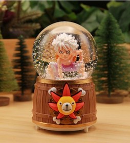 Resim Anime One Piece Işıklı Ve Müzikli Kar Küresi Büyük Boy - A 