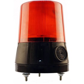 Resim MESAN Ø110 DÖNER BUZZER VİDA MONTAJ LAMBA Kırmızı 220VAC MS 840.1.220V 